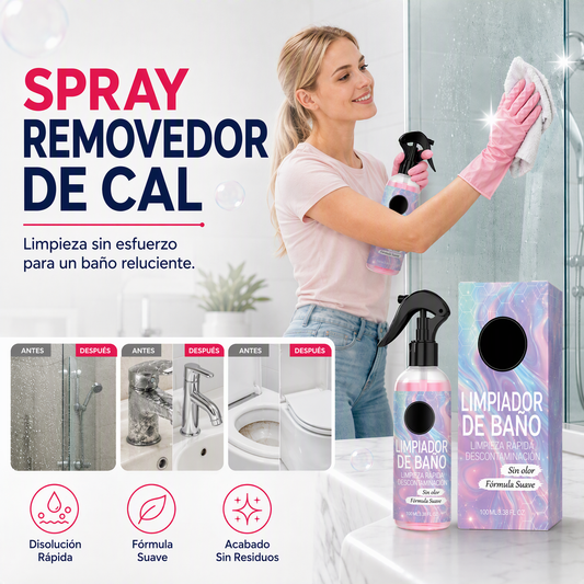 ⏳🔥¡50 % DE DESCUENTO POR TIEMPO LIMITADO! ⏰ Limpiador de Baño – Disuelve la cal y el moho, inhibe su reaparición. Baño reluciente – ¡consigue el tuyo! ✅