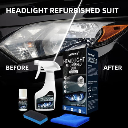🚗 ¡50 % DE DESCUENTO POR TIEMPO LIMITADO! ✨ Kit de restauración de faros: elimina la opacidad, aplica una capa protectora contra los rayos UV, 5-10 min ⏱️