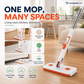 Mopa plana con clip multifuncional manos libres