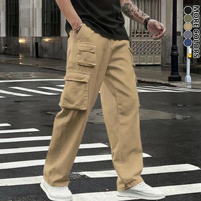 Pantalones cargo casuales para hombre