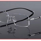 🔥Gafas de lectura ultraligeras sin montura con lentes talladas en diamante.