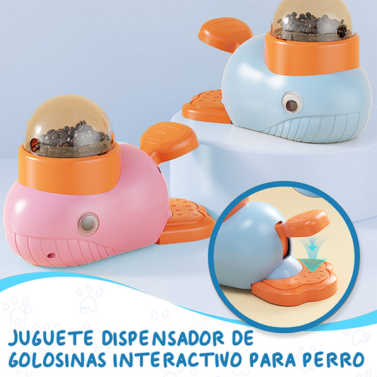 Juguete dispensador de golosinas interactivo para perro