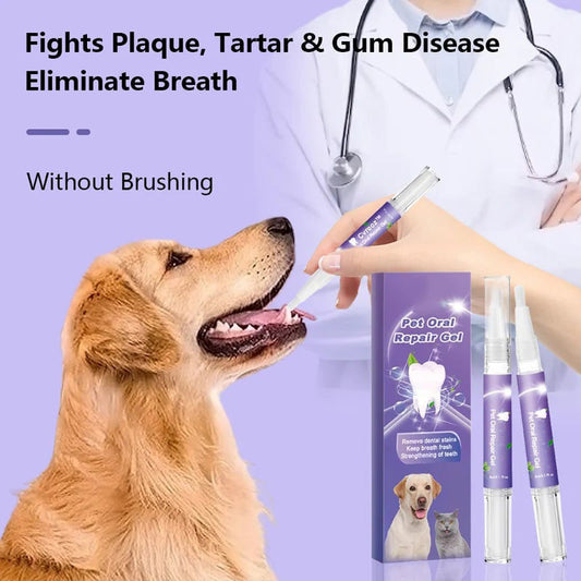 🌈COMPRE 1 Y LLÉVESE 1 GRATIS🥳Gel reparador bucal para mascotas