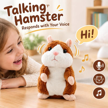 🐹 Hámster de Peluche que Repite lo que Dices