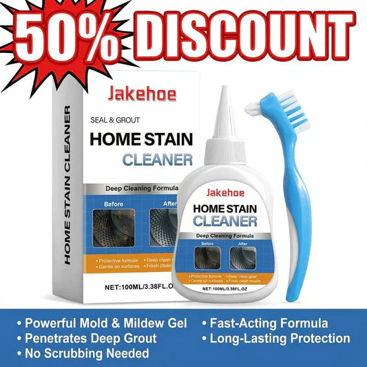 Gel quitamanchas de moho con cepillo de fregar: eficaz quitamanchas de moho para juntas de lavadoras, juntas de ducha, juntas de azulejos y cuartos de baño