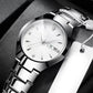 Reloj elegante resistente al agua para muje