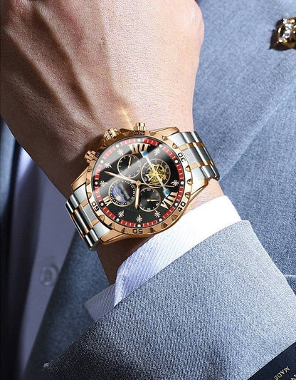 ⌚💧Relojes mecánicos automáticos suizos nuevos a prueba de agua