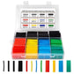 🛠️ Kit de Tubos Termorretráctiles de 580 Piezas con Caja