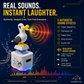 ¡Mía de gaviota! Llavero con botón, sonido real y luz LED. Divertido regalo interactivo para amigos y familiares. summerwins