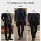 Pantalones casuales clásicos de alta elasticidad para hombre