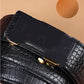 Cinturón de cuero genuino con hebilla automática para hombre, de alta calidad y de primera calidad.
