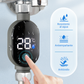 🚿 Compra 3 y lleva 1 gratis 💧 Cabezal de Ducha con Indicador LED - Muestra la Temperatura del Agua con Colores, Fácil Instalación y Ahorro de Energía 🌈📦