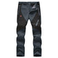 🏆¡ÚLTIMO DÍA DE OFERTA! ¡50% DE DESCUENTO!🔥Pantalones cargo impermeables de invierno para hombre con forro polar