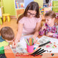 Juego de llaveros Shrinky Dinks DIY, actividades artísticas para niños y regalos de fiesta