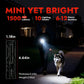 🔦 Linterna LED Magnética Multifunción de 1500 Lúmenes - imagen 5