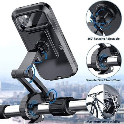 🚲 Soporte Impermeable para Móvil de Bicicleta y Moto