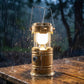 ⛺ Linterna LED Plegable Solar y Recargable para Camping