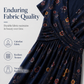 👗Vestido de mujer con cuello en V, estampado floral y cintura retorcida