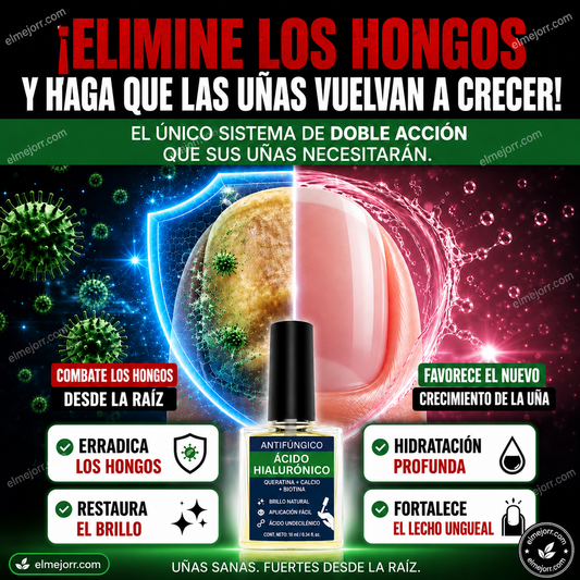🔥50 % DE DESCUENTO en productos seleccionados🎉Suero médico completo para el tratamiento de la micosis en las uñas