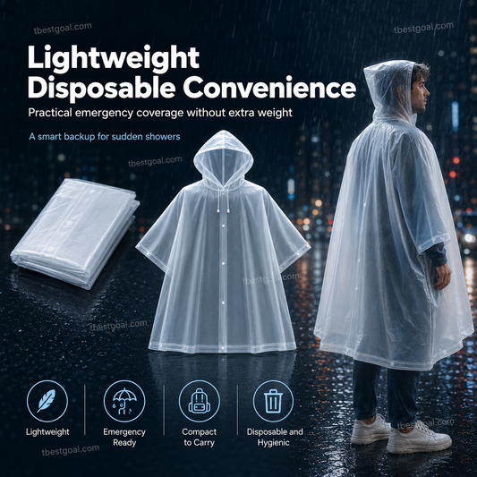 Chubasquero desechable con forma de mini bola (Compra 1 y llévate 1 gratis)