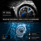 Reloj mecánico esqueleto para hombre. Envío gratuito en 24 horas.