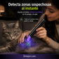 Luz multifuncional para la detección de enfermedades cutáneas en mascotas