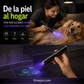 Luz multifuncional para la detección de enfermedades cutáneas en mascotas