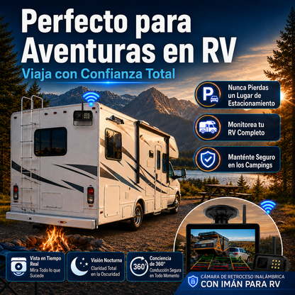🔥🎁Nuevo 50% DE DESCUENTO🔥Sistema de cámara trasera inalámbrica en 1080p H