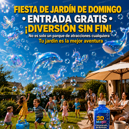 Concentrado para pompas mágicas🫧 ¡Crea pompas increíbles y llenas de color y disfruta de horas de diversión!