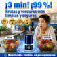 🔥Nueva actualización 2026💦 Limpiador inteligente de frutas y verduras