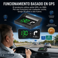 Pantalla de visualización frontal (HUD) Auto-GPS Tacómetro digital
