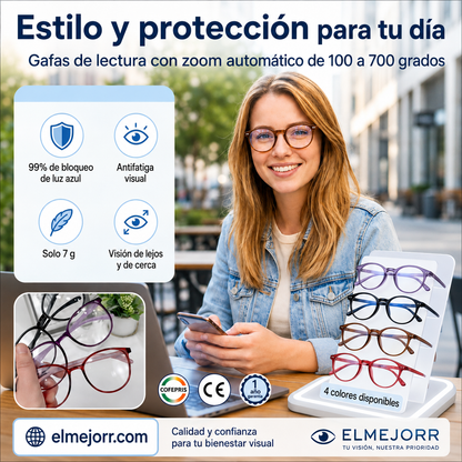 Gafas inteligentes: ¡Solucionan problemas de visión + Corrección automática de lentes! ✨