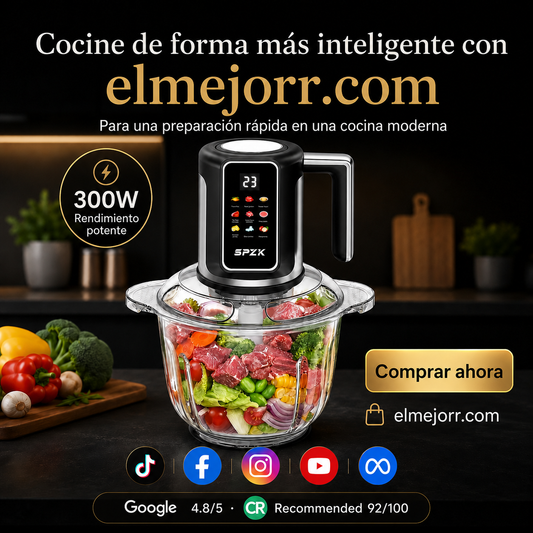 ✨Picadora eléctrica de carne de gran capacidad