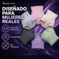 Braguitas antibacterianas sin costuras de talle alto para mujer