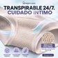 Braguitas antibacterianas sin costuras de talle alto para mujer