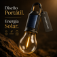 Decoración de iluminación de bombilla Retro de carga Tipo-C colgante para acampar al aire libre