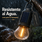 Decoración de iluminación de bombilla Retro de carga Tipo-C colgante para acampar al aire libre