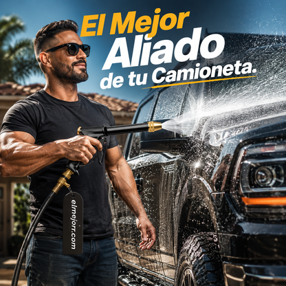 📢📢 ¡50% DE DESCUENTO! ⏰ Kit de pistola de agua a alta presión para lavado de autos
