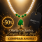 📢📢50% DE DESCUENTO!! ⏰Conjunto de Collar y Aretes con Corazón Brillante
