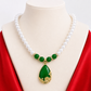 📢📢50% DE DESCUENTO!! ⏰Conjunto de Collar y Aretes con Corazón Brillante