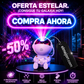 Proyector de cielo estrellado de galaxia de astronautas - Proyector de techo de nebulosa