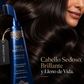 Peine para teñir el cabello con tintes herbales para uso doméstico.