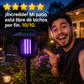☀️Lámpara solar antimosquitos ✨ – Lámpara de jardín con estaca, matainsectos UV y luz solar para senderos🦟🚫