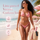 🌸Recortadora de bikini para mujer, afeitadora eléctrica recargable 2 en 1, eliminación indolora del vello corporal y facial.
