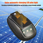 Luz estroboscópica RGB para techo de coche con energía solar, lámpara de señalización para cabina con control remoto, luces de advertencia LED inalámbricas sin perforación para camioneta, para acampar, visibilidad nocturna mejorada e iluminación interior.