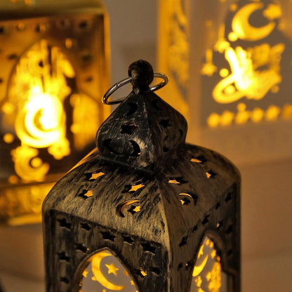 ✨Luces de candelabro LED Ramadán Moon Star