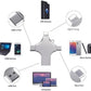 1TB USB OTG 4 en 1, Forma Cruz, Memoria USB para Fotos, Dispositivo de Almacenamiento USB Mini Portátil, Almacenamiento Externo