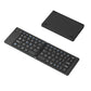 Teclado 2 plegables Mini teclado inalámbrico teclado Bluetooth doble plegable con panel táctil para teléfono Windows Android IOS iPad