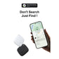 Etiqueta inteligente con Bluetooth perfecta para cartera llaves equipaje o coche Viene con cuerda y es compatible con Android y iOS