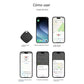 Etiqueta inteligente con Bluetooth perfecta para cartera llaves equipaje o coche Viene con cuerda y es compatible con Android y iOS